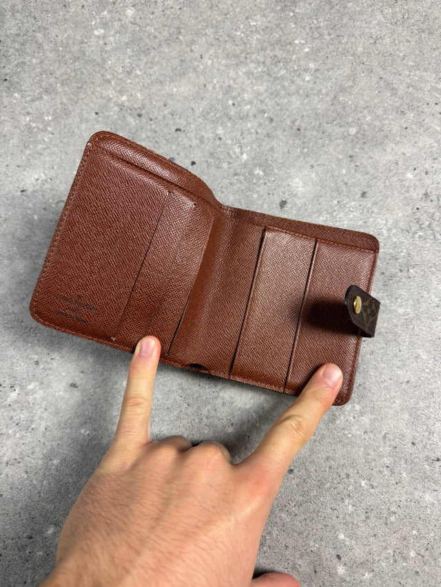 LOUIS VUITTON COMPACT ZIP MONOGRAMM PORTEMONNAIE