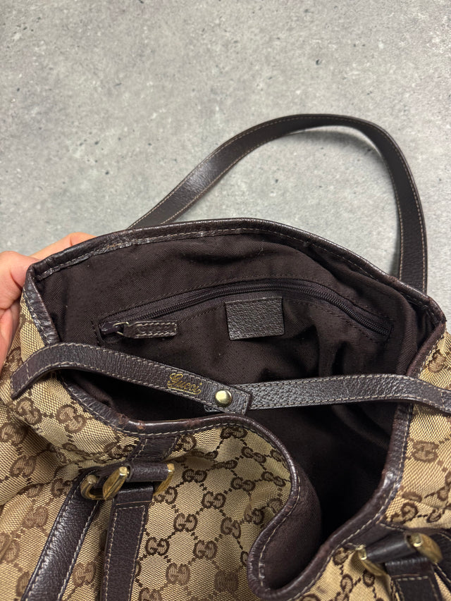 GUCCI ABBEY TOTE HANDTASCHE BRAUN