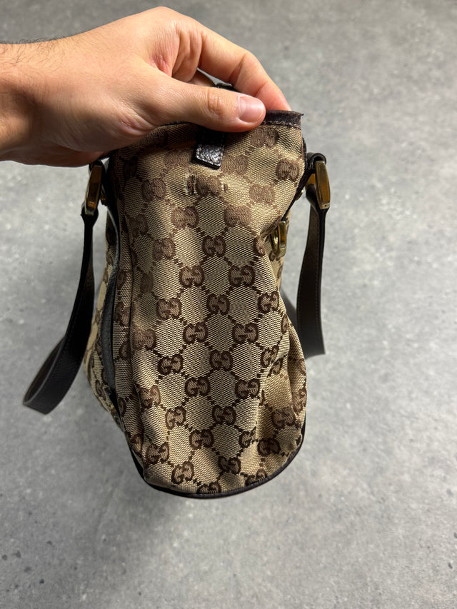 GUCCI ABBEY TOTE HANDTASCHE BRAUN