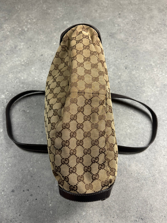 GUCCI ABBEY TOTE HANDTASCHE BRAUN