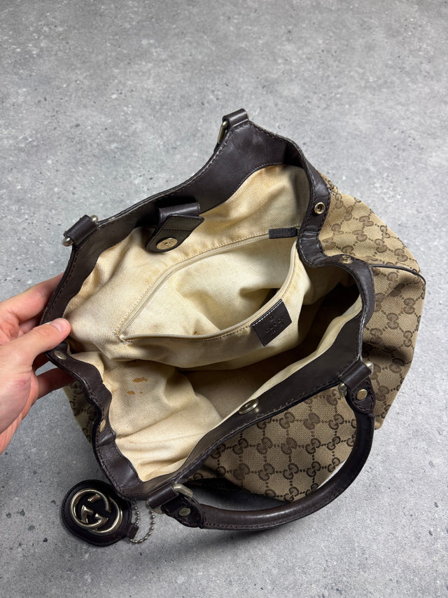 GUCCI SUKEY HANDTASCHE BRAUN