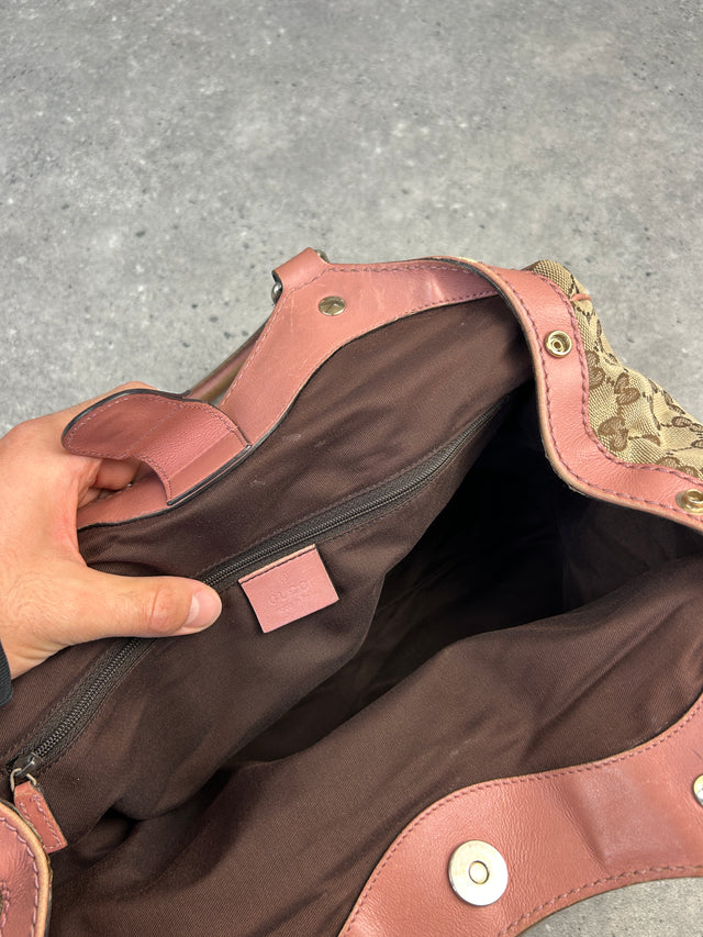 GUCCI SUKEY MONOGRAMM HANDTASCHE ROSA