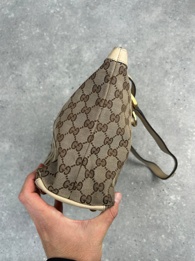 GUCCI ABBEY HANDTASCHE BEIGE