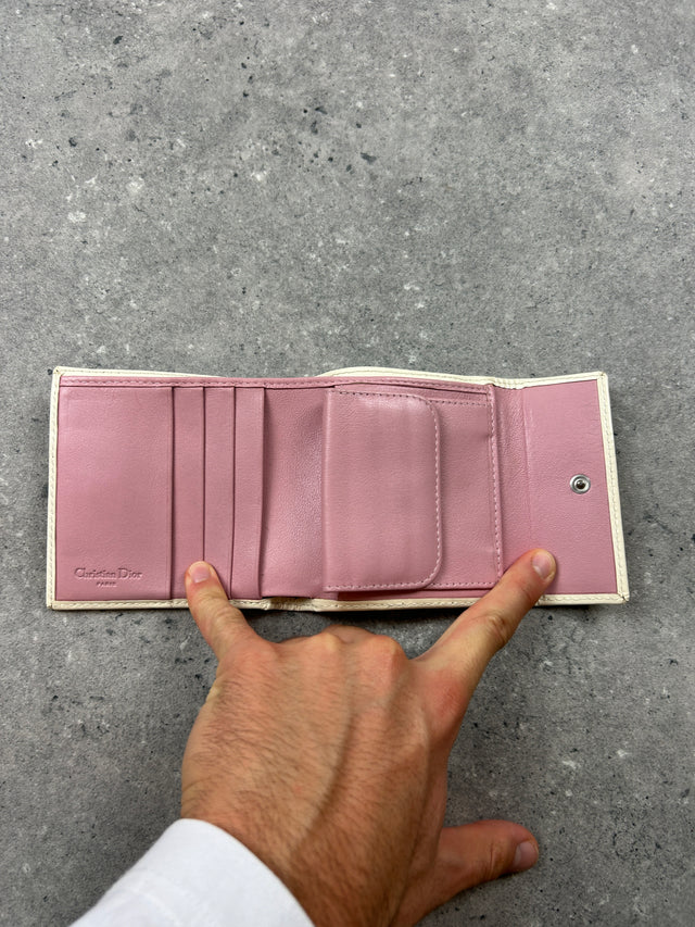 CHRISTIAN DIOR MONOGRAMM PORTEMONNAIE ROSA