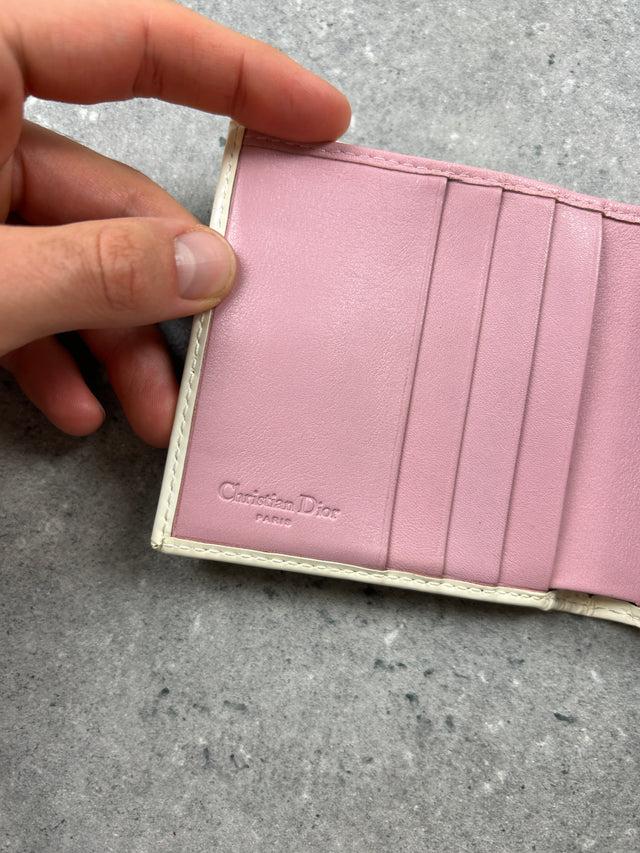 CHRISTIAN DIOR MONOGRAMM PORTEMONNAIE ROSA