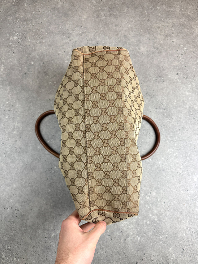 Gucci Sukey GG Monogramm Schultertasche Braun