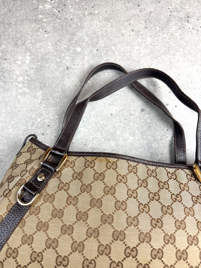 Gucci Abbey GG Canvas Schultertasche