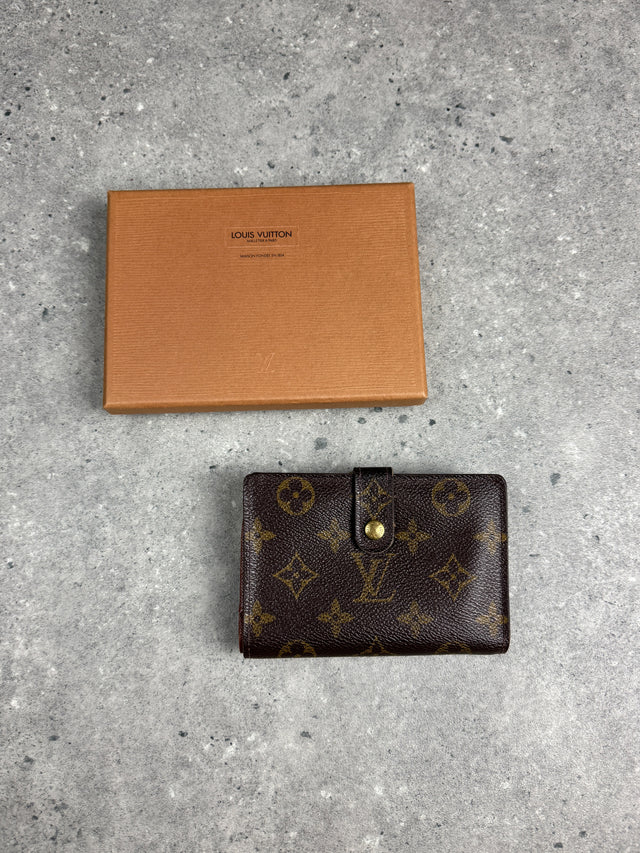 Louis Vuitton Monogramm Canvas Clip Portemonnaie