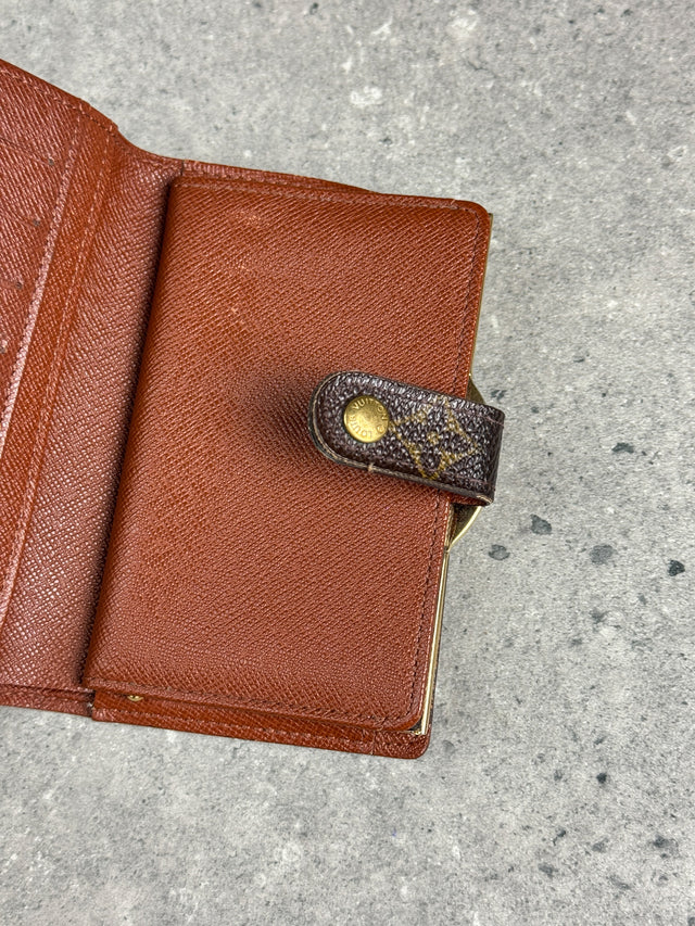 Louis Vuitton Monogramm Canvas Clip Portemonnaie