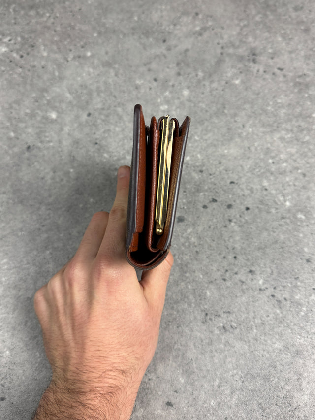 Louis Vuitton Monogramm Canvas Clip Portemonnaie