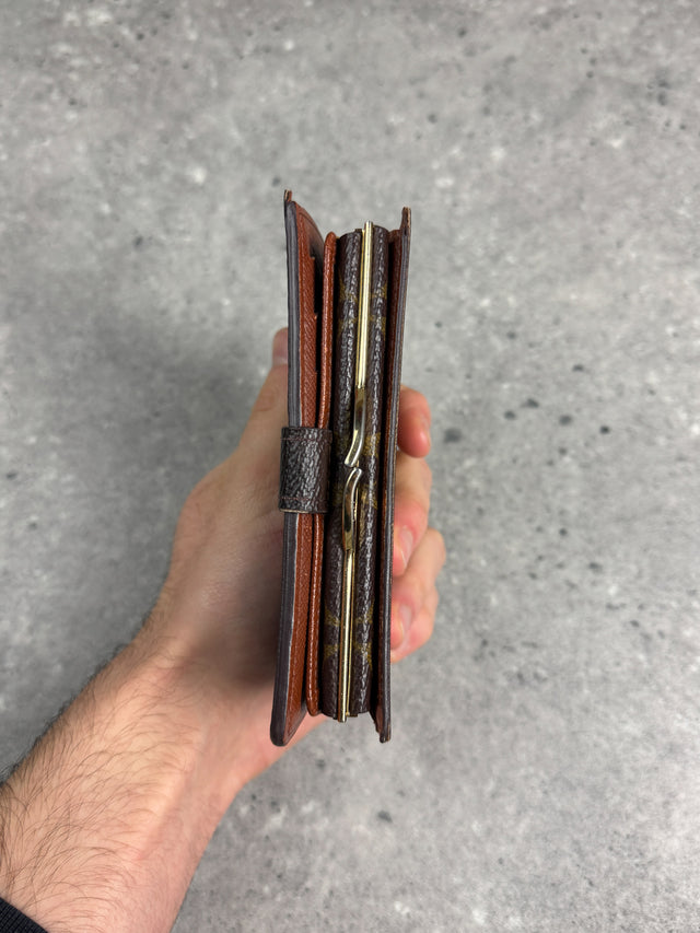 Louis Vuitton Monogramm Canvas Clip Portemonnaie