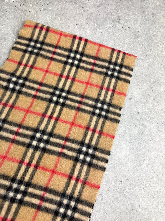 Burberry Nova Check Kaschmir Schal Vintage