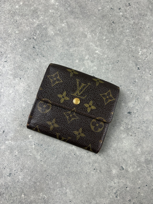 LOUIS VUITTON MONOGRAM BUTTON WALLET