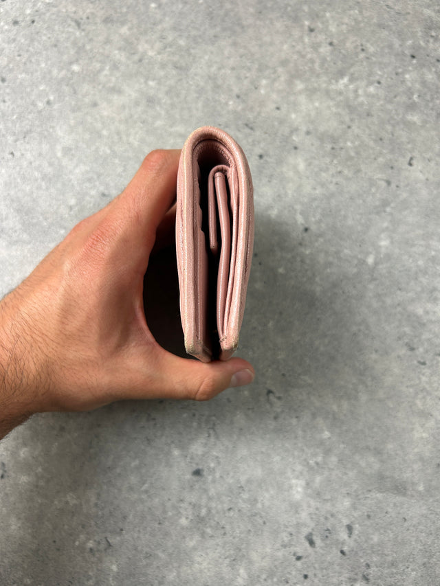 MIU MIU LEDER PORTEMONNAIE ROSA