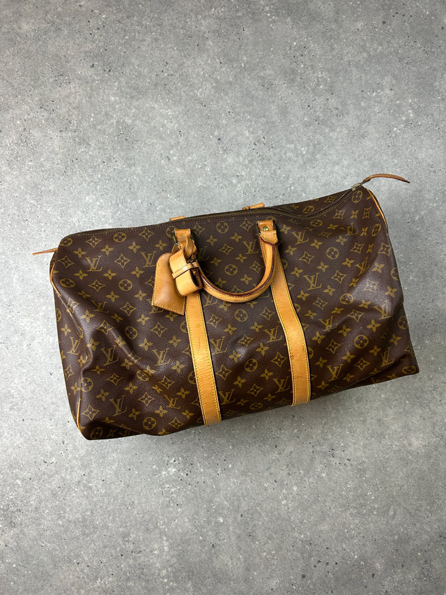 VINTAGE LOUIS VUITTON KEEP ALL 50 REISETASCHE