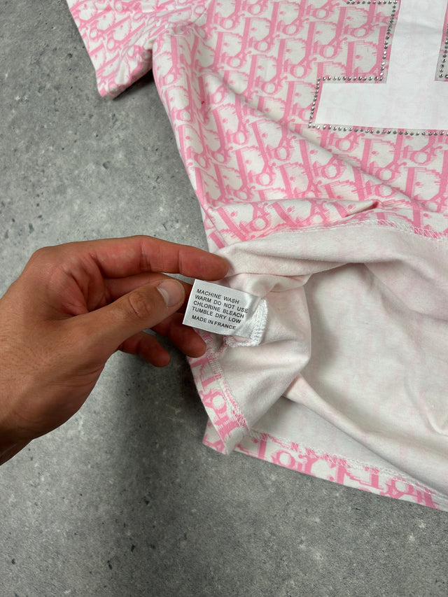 CHRISTIAN DIOR J'ADORE MONOGRAM WOMAN TOP PINK