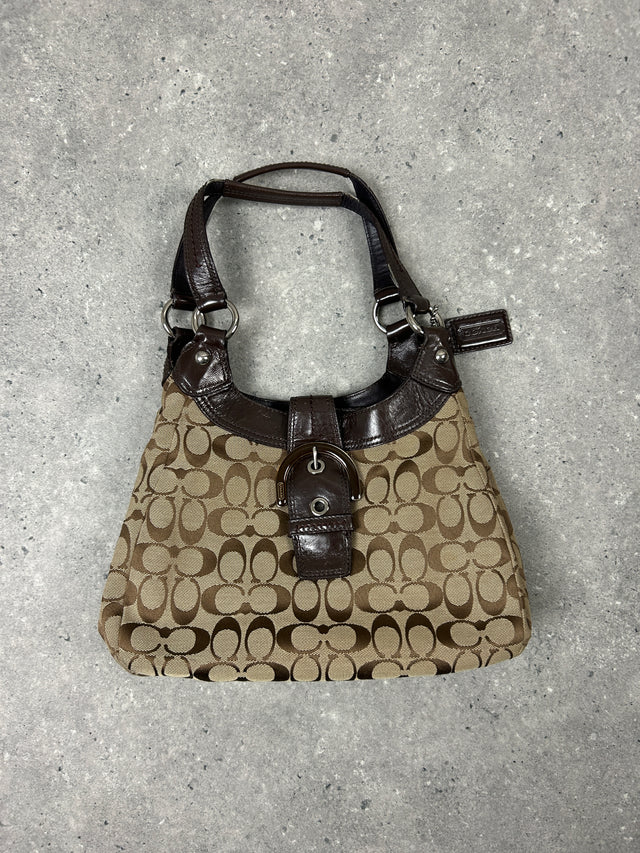COACH MONOGRAM HAND BAG