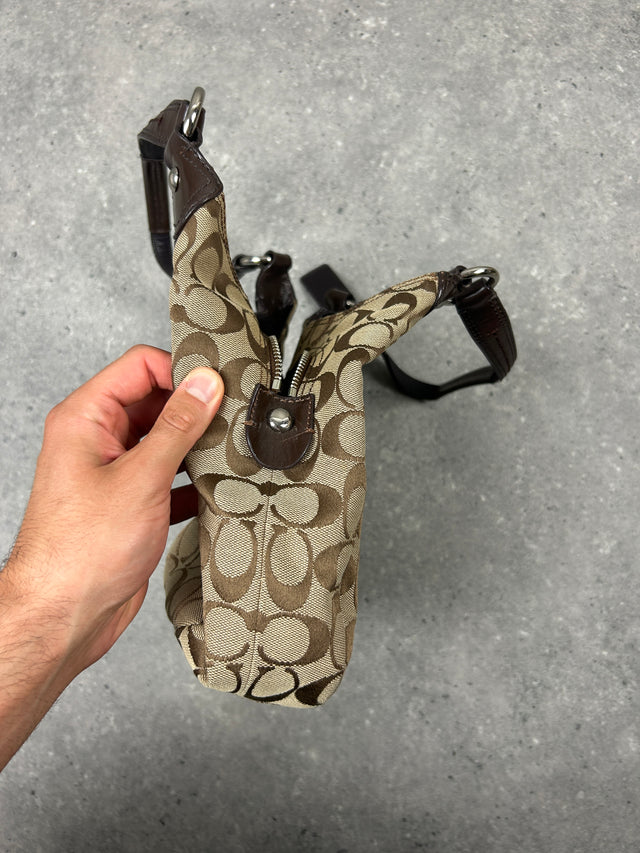 COACH MONOGRAM HAND BAG