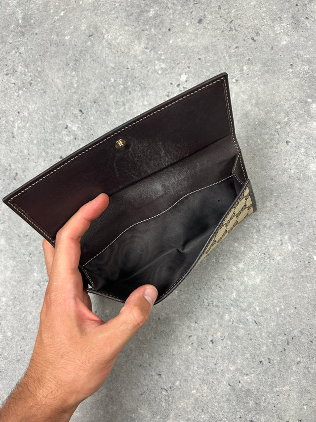 GUCCI HEART MONOGRAM WALLET