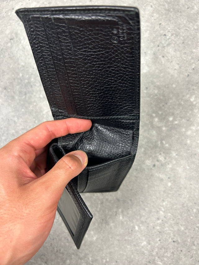 GUCCI MONOGRAM PORTEMONNAIE SCHWARZ
