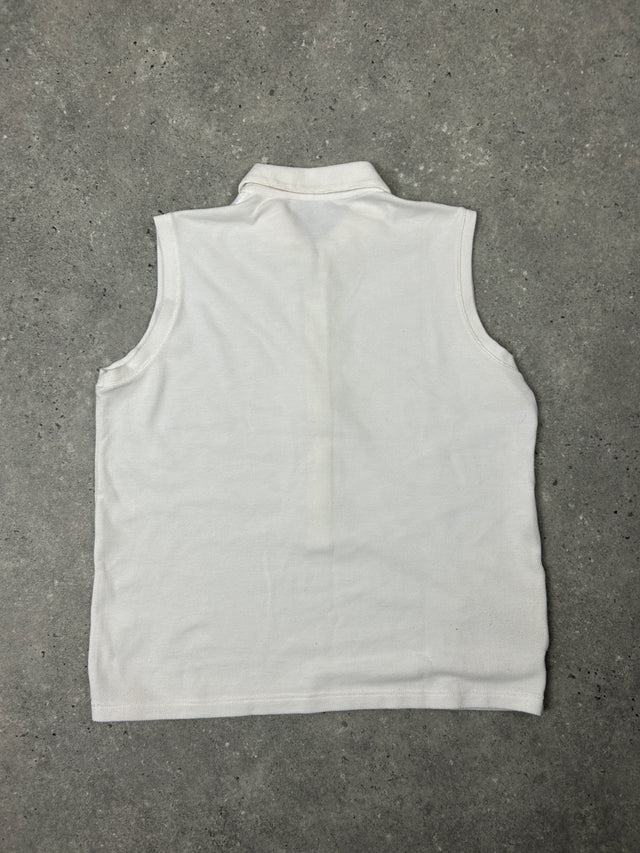 VINTAGE PRADA LINEA ROSSA DAMEN TOP WEISS