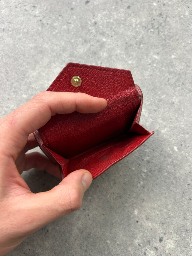 MIUMIU PORTEMONNAIE ROSA MIT HERZ