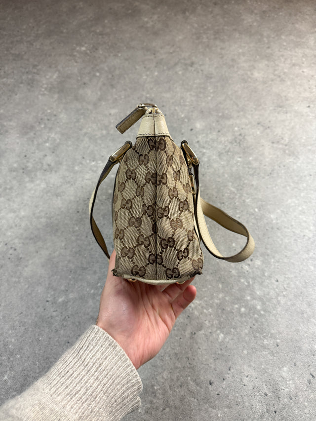 Gucci Mini Abbey GG Monogramm Handtasche Beige
