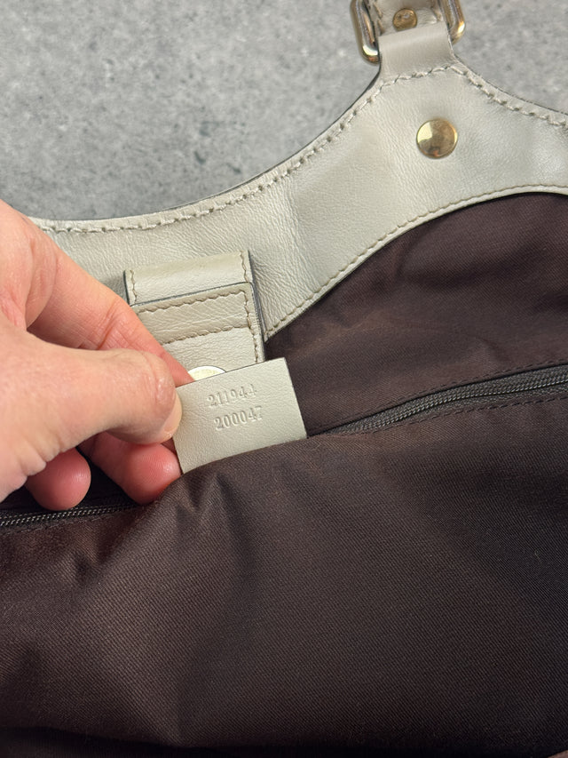 Gucci Sukey GG Monogramm Handtasche Beige