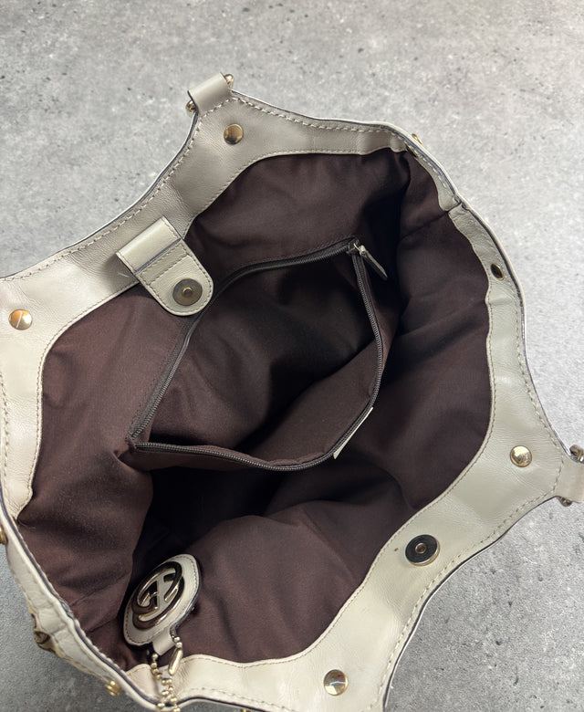 Gucci Sukey GG Monogramm Handtasche Beige